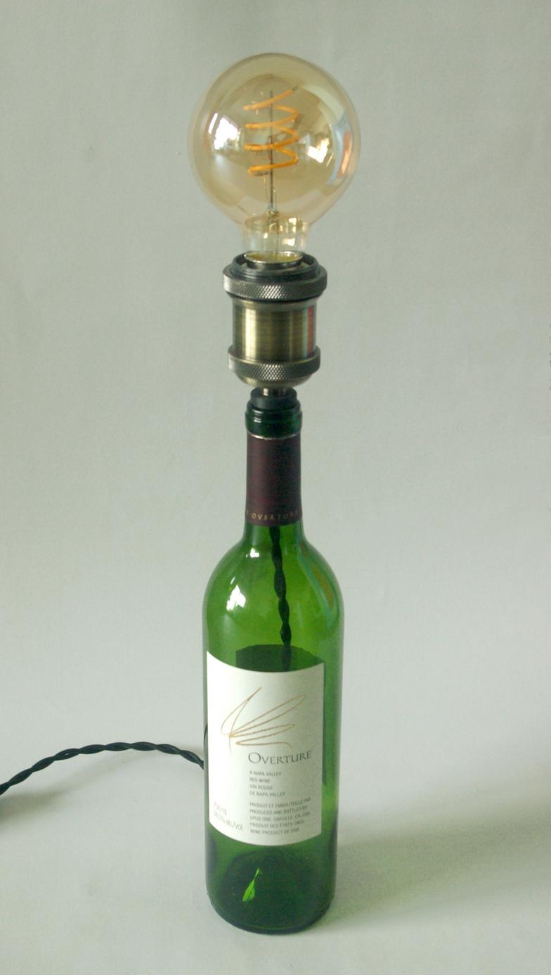 Wine Bottle Lamp